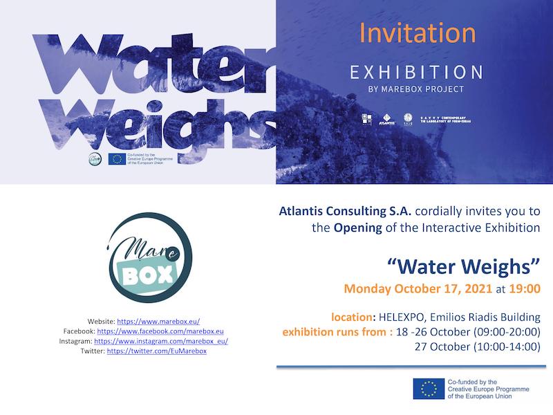 Water Weighs - Invitation